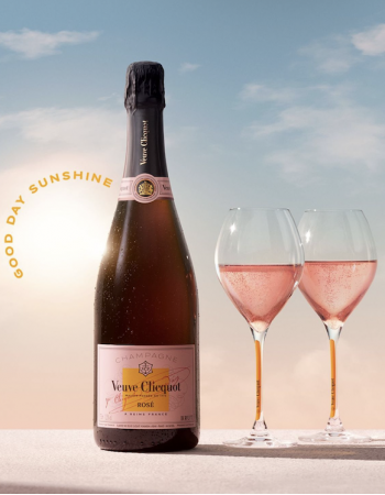 Veuve Clicquot Set 2 Gläser & 1 Rosé - 75 cl