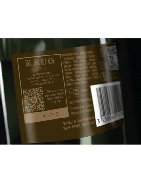 Krug Vintage 2000 brut - 75 cl