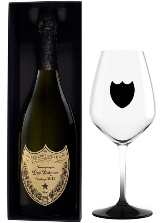 Dom Pérignon Set 2 Glasses & Giftbox Vintage 2013 blanc - 75 cl
