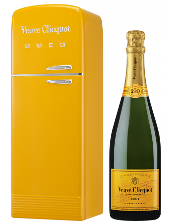 Veuve Clicquot Métal Giftbox SMEG Yellow card brut - 6x75 cl 2