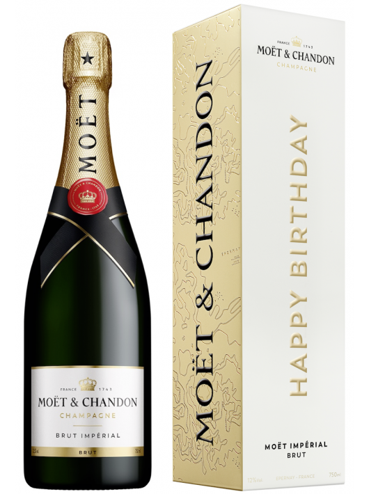 Moët & Chandon Brut Impérial "HAPPY BIRTHDAY" Giftbox - 75 CL