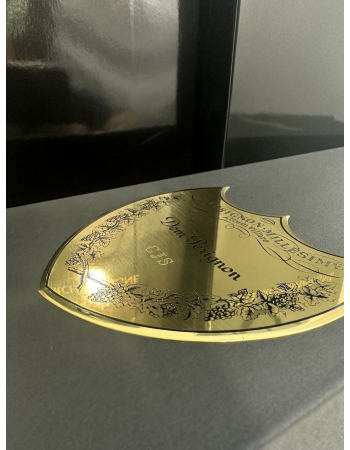 Dom Pérignon 2015 Personalisierte Giftbox mit Gravur auf Metallschild - 75 cl 2
