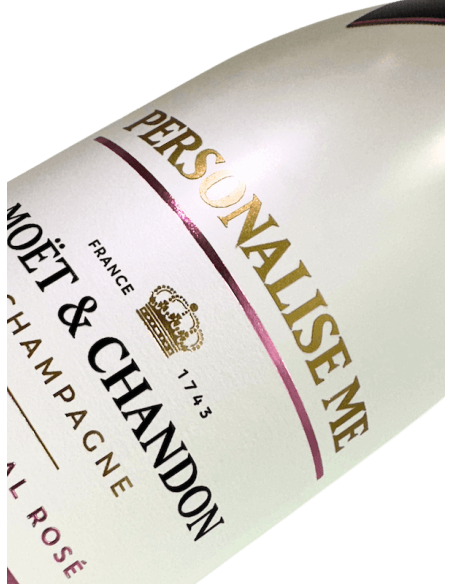 Moët & Chandon Ice Impérial Rosé personnalisé - 75 cl