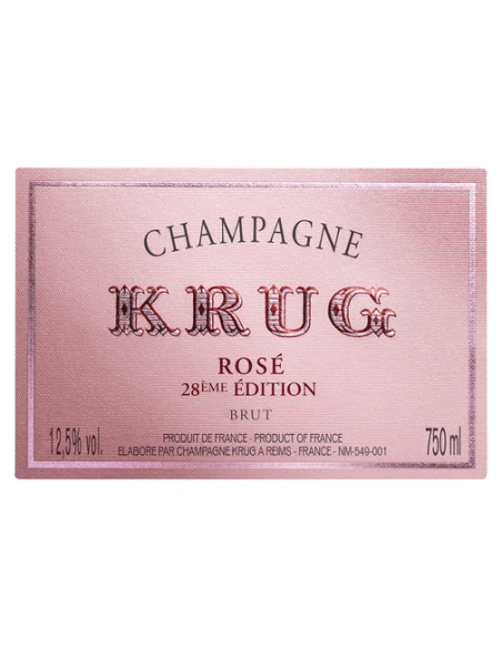 Krug Rosé 28ème Edition - 75 cl