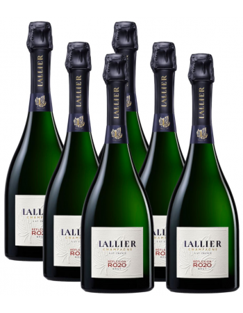 LALLIER CHAMPAGNE Brut Réflexion R.020 - 6 x 75cl