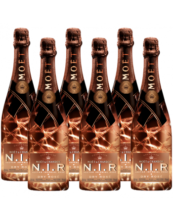 Moët & Chandon N.I.R Nectar Impérial rosé "LED" Limited Edition - 6 x 75 cl