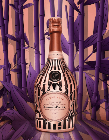 Laurent-Perrier Cuvée rosé Limited Edition "BAMBOU" - 75 cl