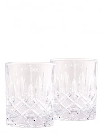 Belvedere Vodka Set 2 Glasses & B10 Luminous Limited Edition - 40% - 70 CL 2