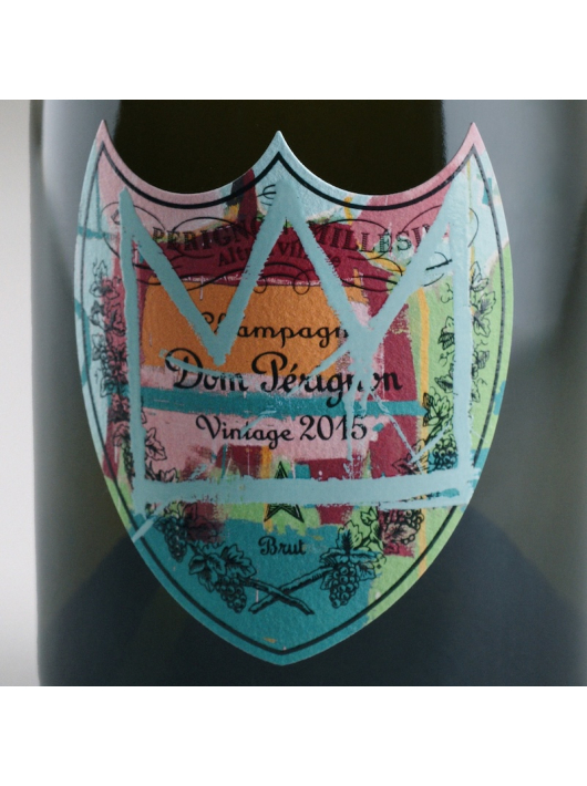 Dom Pérignon Vintage 2015 Special Edition – Tribute to Jean-Michel Basquiat – BLUE - 75 cl