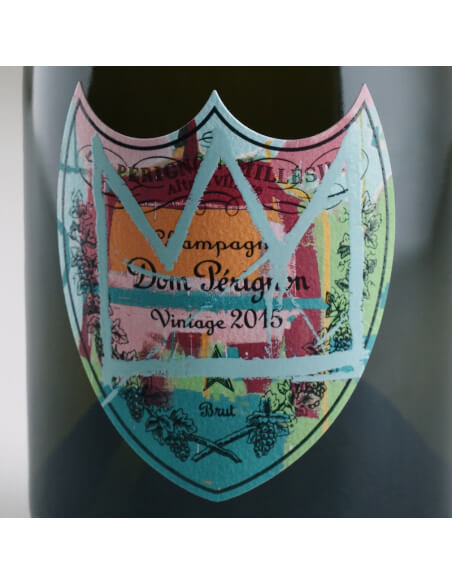 Dom Pérignon Vintage 2015 Special Edition – Tribute to Jean-Michel Basquiat – BLUE - 75 cl