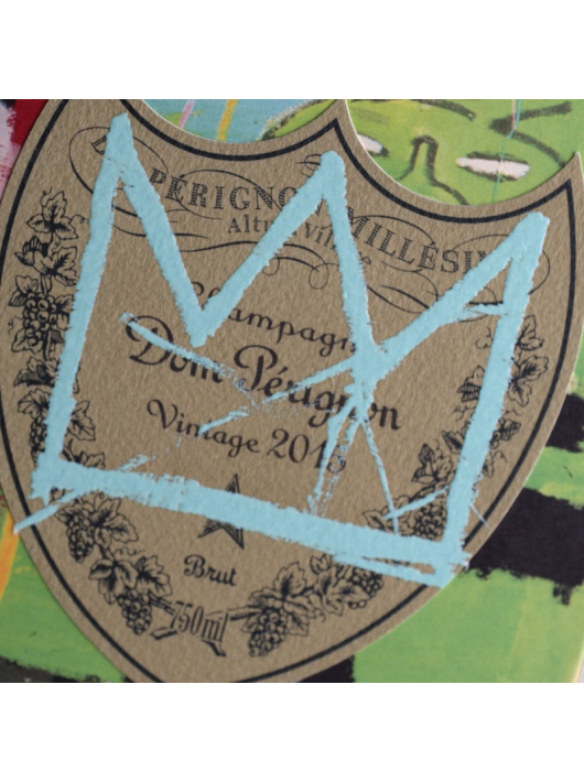 Dom Pérignon Vintage 2015 Special Edition – Tribute to Jean-Michel Basquiat – BLUE - 75 cl
