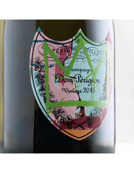 Dom Pérignon Vintage 2015 Special Edition – Tribute to Jean-Michel Basquiat – GREEN - 75 cl