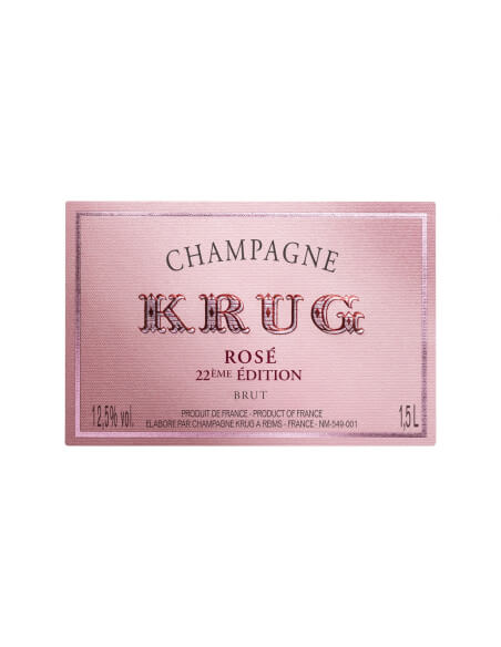 Krug Rosé 22ème Edition MAGNUM - 150 cl