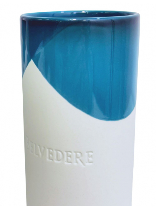 Belvedere Vodka Set 2 verres Natural Signature & 1 bouteille Pure - 40% - 70 cl