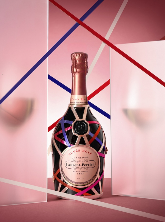 Laurent-Perrier Cuvée rosé Limited Edition "RUBANS" - 75 cl