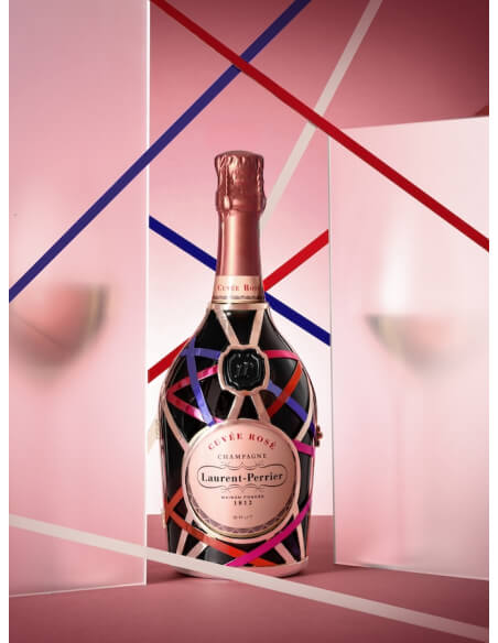 Laurent-Perrier Cuvée rosé Limited Edition "RUBANS" - 75 cl