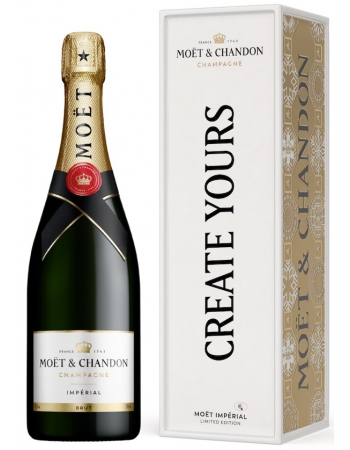 Moët & Chandon Brut Impérial Giftbox Métal Personnalisable - 75 CL