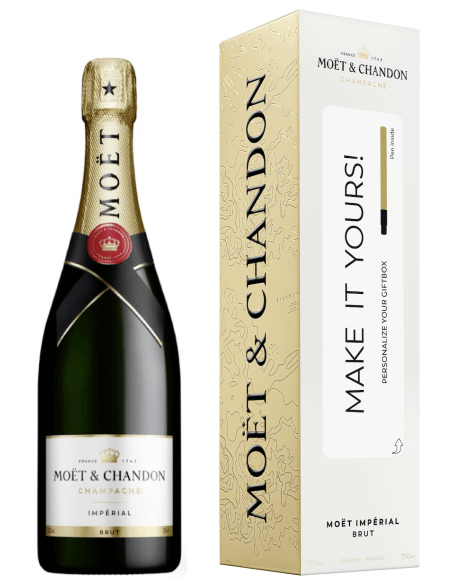 Moët & Chandon MAKE IT YOURS GIFT BOX Brut Impérial - 75 CL