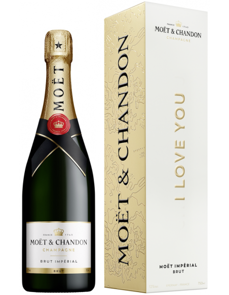 Moët & Chandon Brut Impérial "I Love You" Giftbox - 75 CL