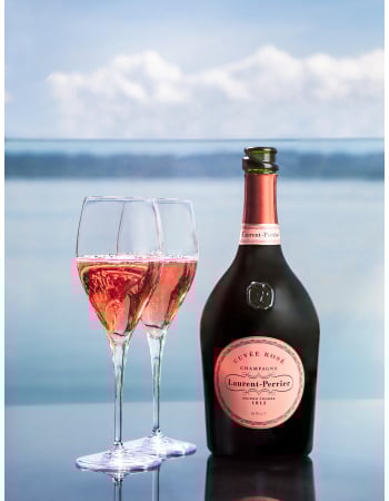 Laurent-Perrier 2 Prestige Glasses 30 cl with gauge 2