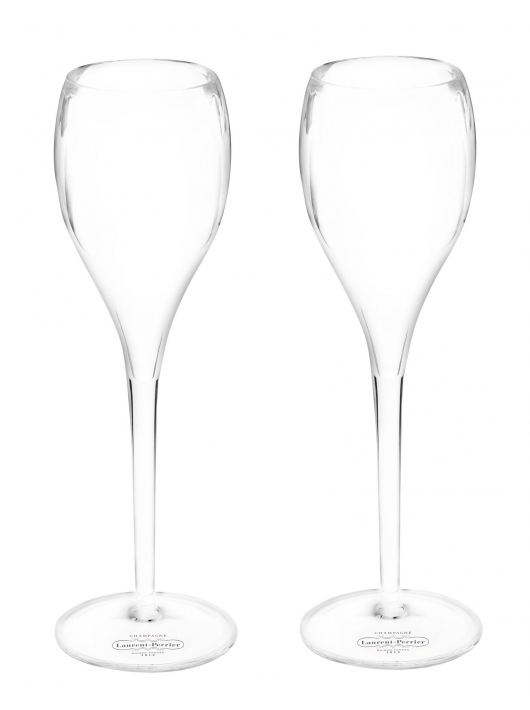 Laurent-Perrier 2 unzerbrechliche Gläser 16 cl