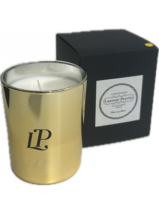 Laurent-Perrier Set 1 Gold Candle & Cuvée rosé "BAMBOU" - 75 cl