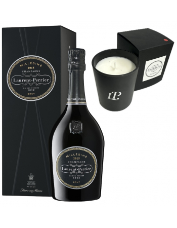 Laurent-Perrier Set 1 Bougie Noire & Vintage 2015 Brut - 75 cl