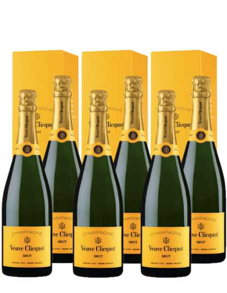 Veuve Clicquot Brut Carte Jaune - 6 x 75 CL