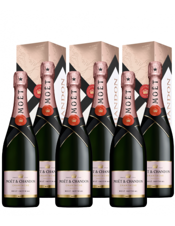 Moët & Chandon Rosé Impérial - 6 x 75 cl