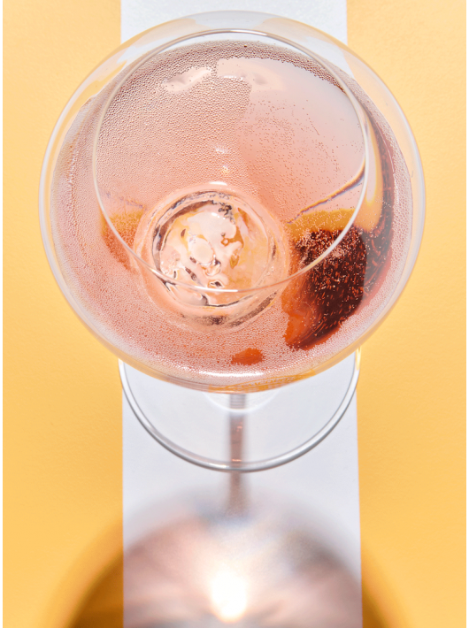 Veuve Clicquot Set 2 Glasses & Rich rosé ice - 75 cl