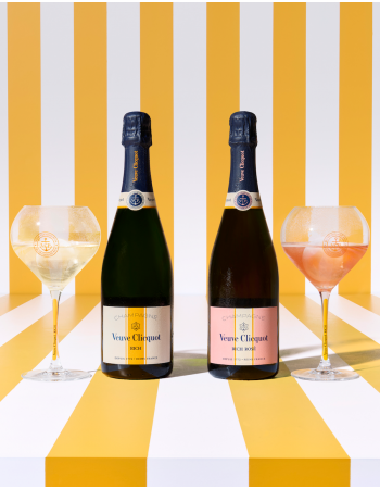 Veuve Clicquot Set 2 TRITAN Glasses Rich rosé & Brut ice - 2 x 75 cl