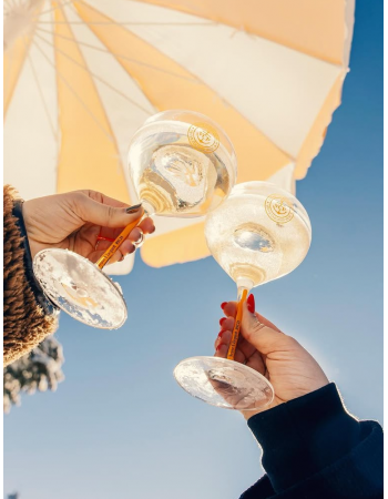 Veuve Clicquot Set 2 TRITAN Glasses Rich rosé & Brut ice - 2 x 75 cl 2