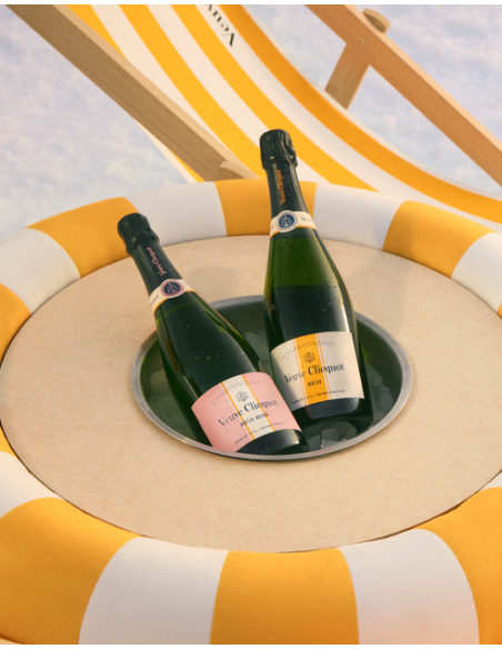 Veuve Clicquot Set Rich rosé & Brut ice - 2 x 75 cl