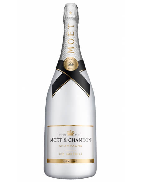 Moët & Chandon Set of 2 White TRITAN Glasses 55 cl & Ice Impérial MAGNUM - 150 cl