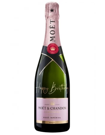 Moët & Chandon "Happy birthday" Limited Edition Rosé Impérial - 75 cl