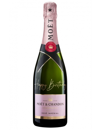 Moët & Chandon DUO "Happy Birthday" rosé & brut - 2 x 75 cl 2
