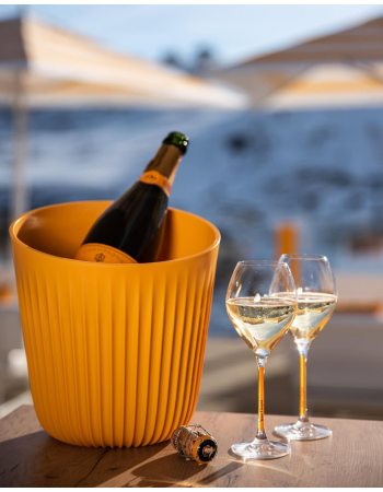 Veuve Clicquot Set 1 Ice Bucket + 2 Glasses + 6 Giftbox Brut - 6 x 75 cl
