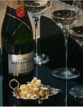 Moët & Chandon Set 2 Verres & 2 Coffrets brut Impérial - 2 x 75 cl
