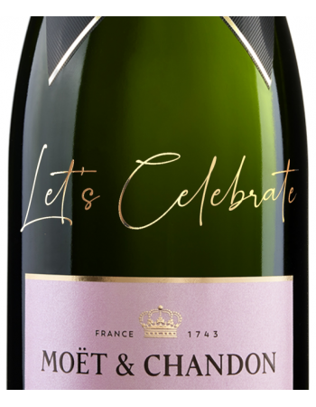 Moët & Chandon "Let's Celebrate" Limited Edition Rosé Impérial - 75 cl 2