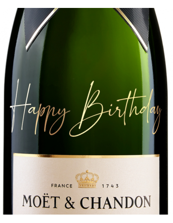 Moët & Chandon "Happy Birthday" brut Impérial Limited Edition - 75 cl 2