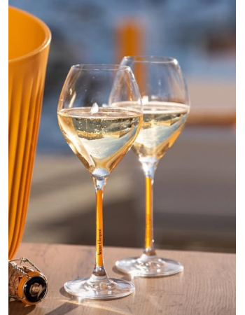 Veuve Clicquot Set 2 Verres & 1 Carte Jaune Brut - 75 cl 2