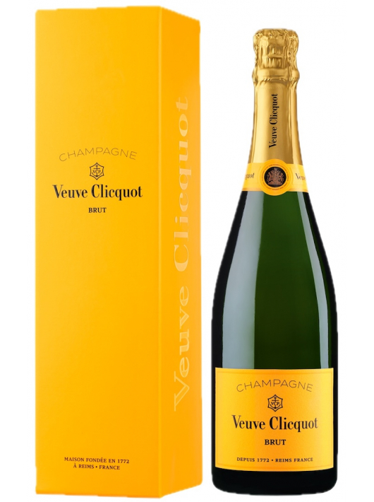 Veuve Clicquot Set 2 TRITAN Glasses & 1 Brut Yellow Card - 1 x 75 cl