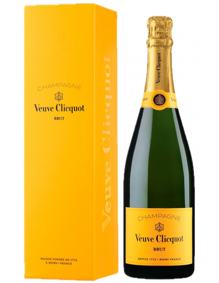 Veuve Clicquot Set 2 TRITAN Glasses & 1 Brut Yellow Card - 1 x 75 cl