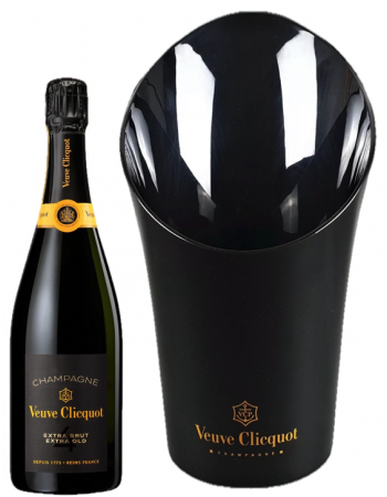 Veuve Clicquot Set Ice Bucket & 6 Extra Brut Old 4 - 6 x 75 cl