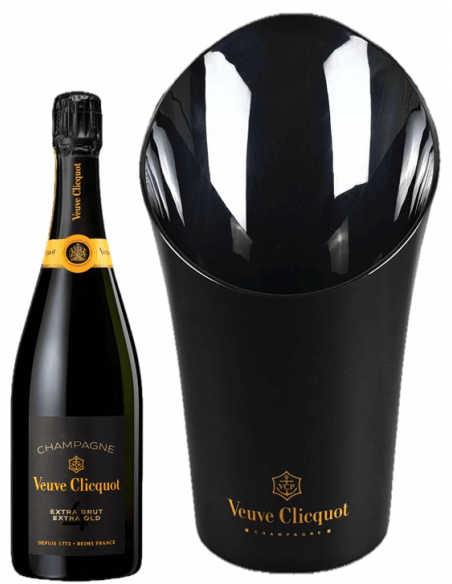 Veuve Clicquot Set Ice Bucket & 6 Extra Brut Old 4 - 6 x 75 cl