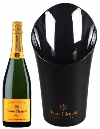 Veuve Clicquot Set Ice Bucket & 6 Coffrets Brut Carte Jaune - 6 x 75 cl