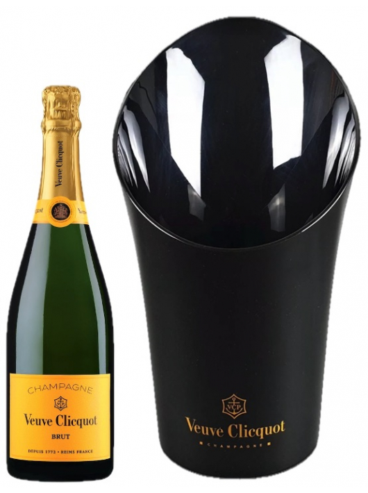 Veuve Clicquot Set Ice Bucket & 6 Coffrets Brut Carte Jaune - 6 x 75 cl