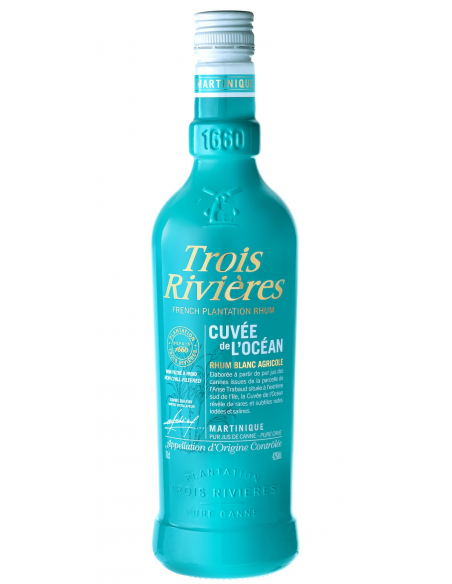 RHUM TROIS RIVIÈRES Blanc Cuvée L'Océan, Martinique - 42% - 70 CL