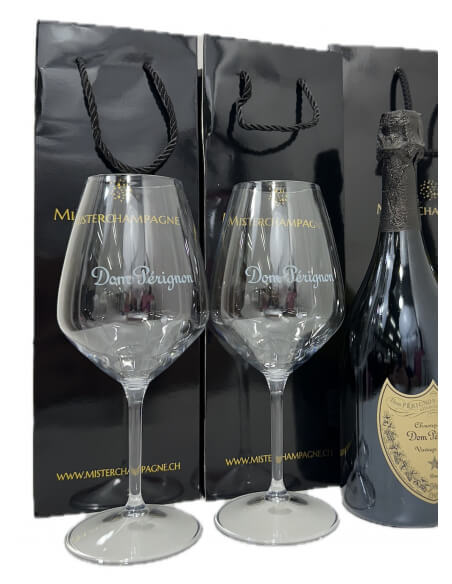 Dom Pérignon 2 Unzerbrechliche Gläser