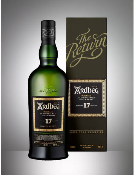 Whisky Ardbeg 17 YEARS OLD - 40% - 70 CL